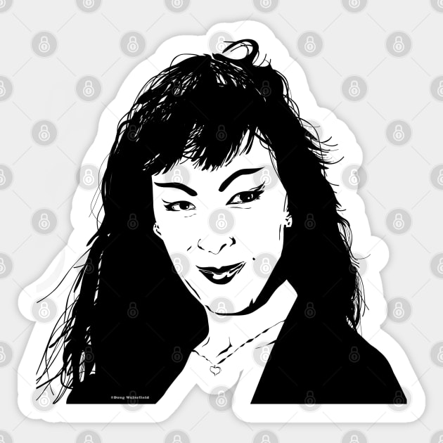 TURA by Doug Waterfield Sticker by Tura Satana Inc